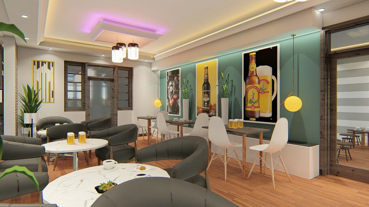 Restaurant Interior — 4 Kilo