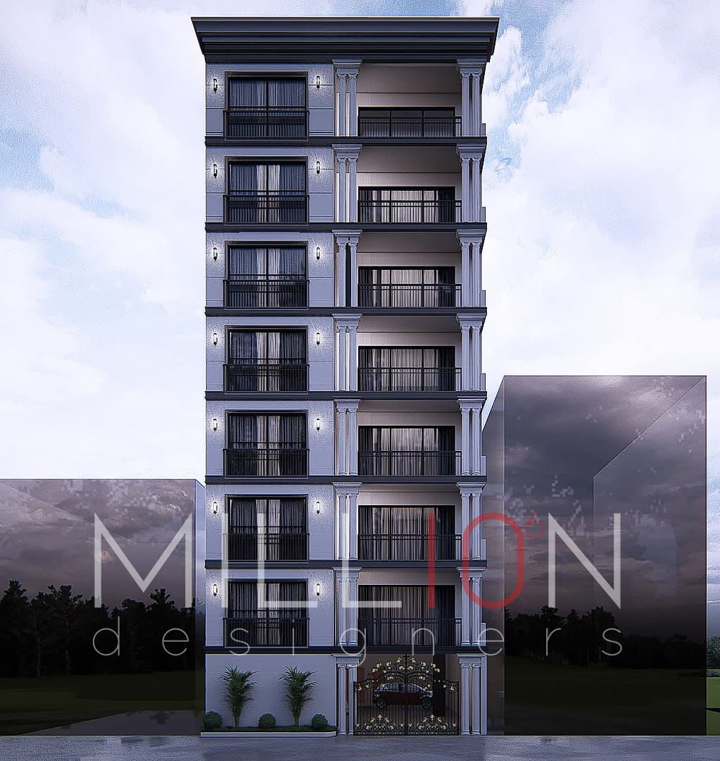 G+7 Apartment Design 380 sq.m Lancha