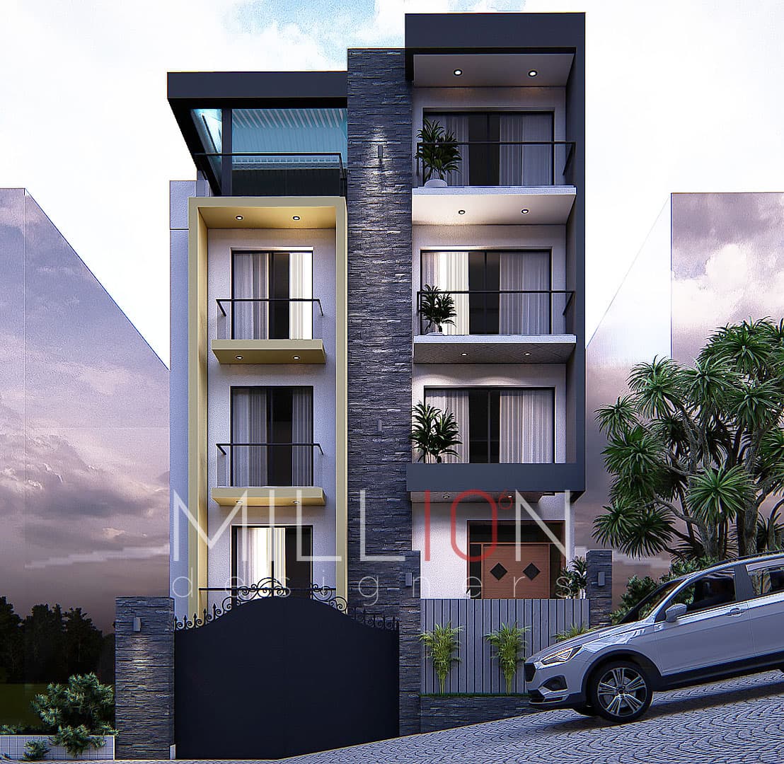 B+G+2+T Residence 150 sq.m Furi